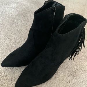 Lulus fringe bootie